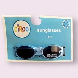 Circo Baby Toddler Sunglasses in Blue w/Flexible Adjustable Band UV Protecting
